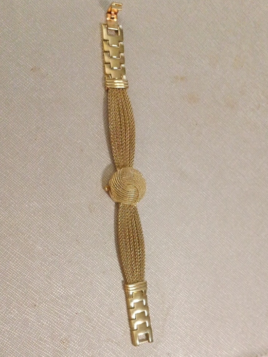 Anne Klein Jewelry - Vintage Anne Klein Goldtone Mesh Women's Watch Bracelet